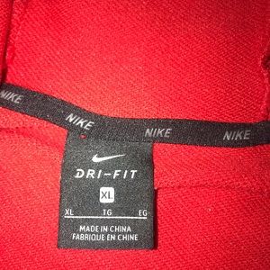 Nike Jackets & Coats - Men’s Nike red zip hoodie Nike Jackets & Coats - Men’s Nike red zip hoodie